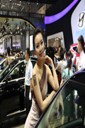 2013重庆国际车展 知性风韵型