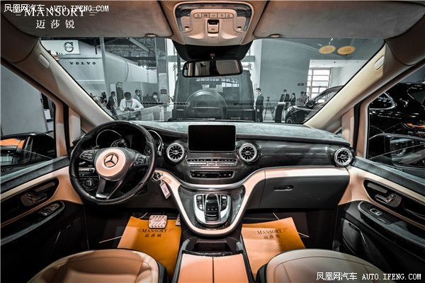 北京车展实拍日内瓦同款商务车MANSORY迈莎锐MS580